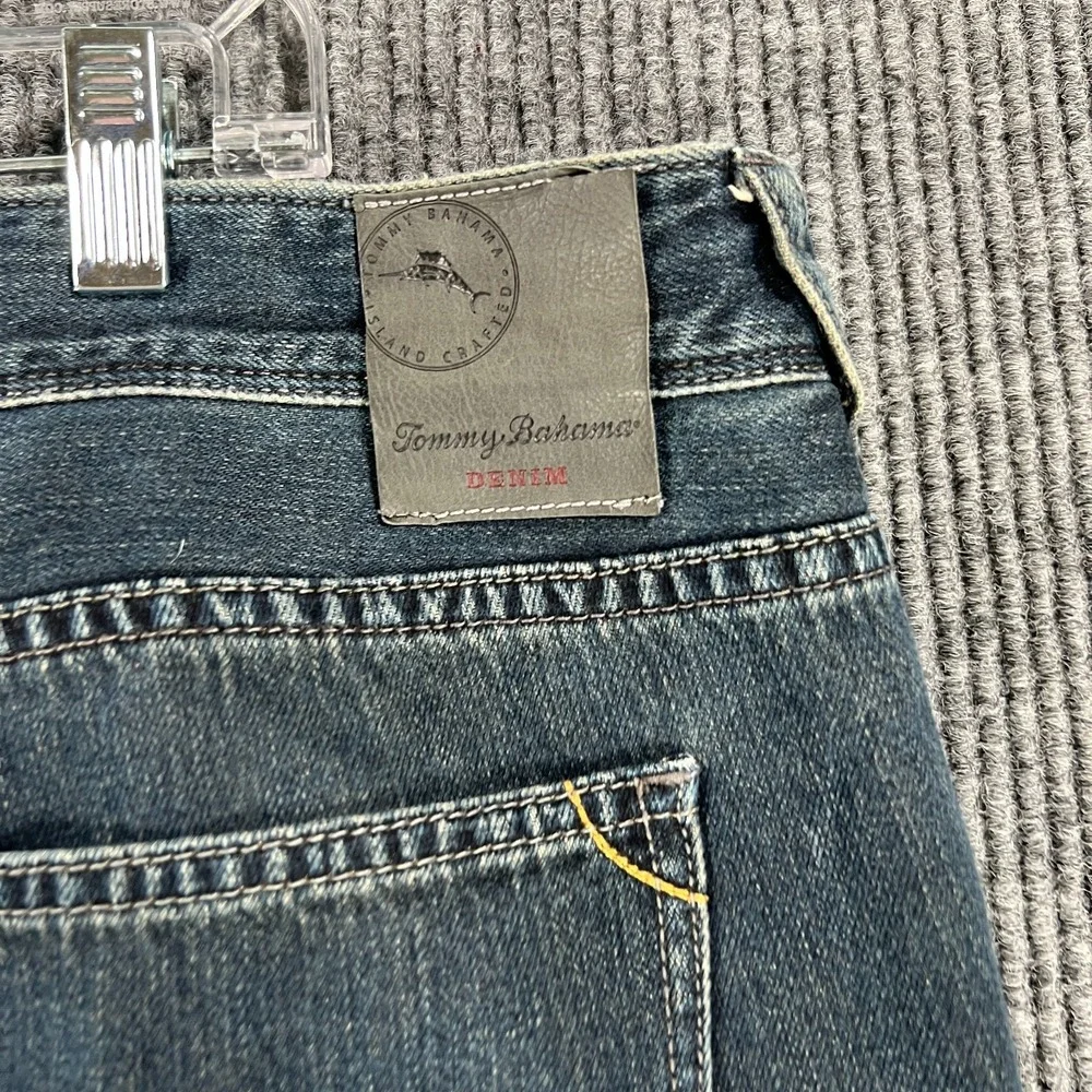 Tommy Bahama Jeans Mens‎ 42x30 Cayman Relaxed Island Fit Dark Blue Denim